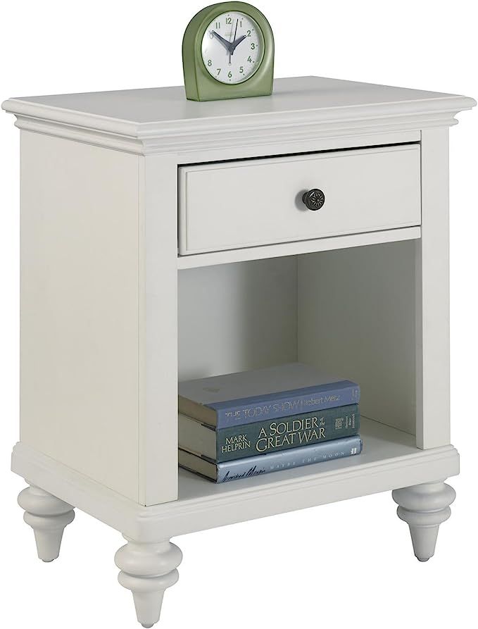 Bermuda White Night Stand by Home Styles | Amazon (US)