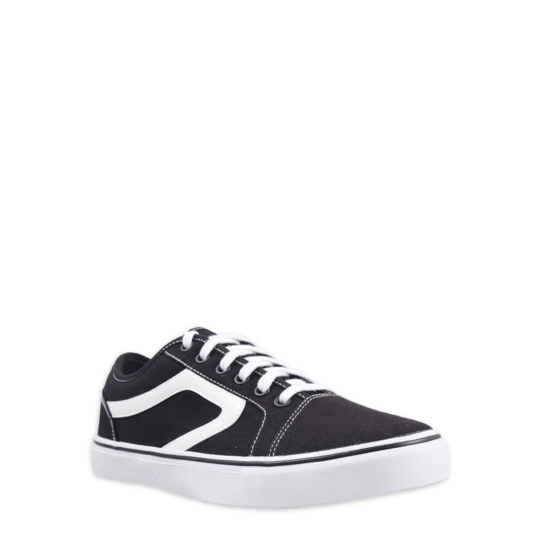 No Boundaries Men's Low Retro Lace-up Casual Sneakers | Walmart (US)