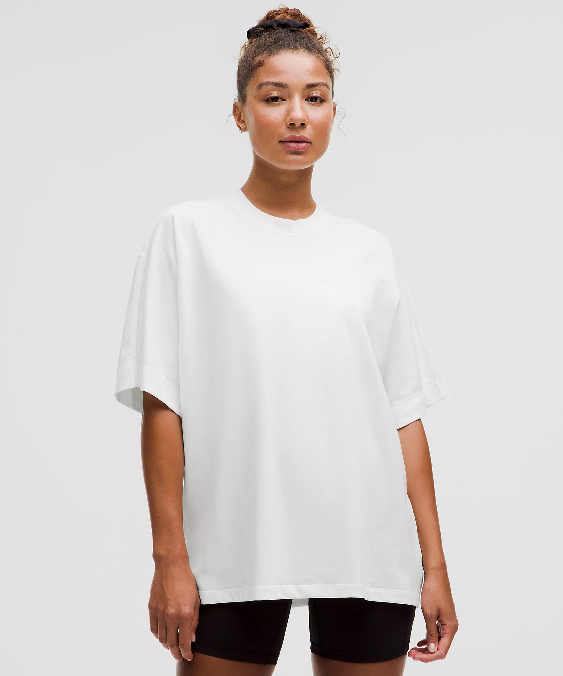 Cotton Jersey Oversized Short-Sleeve Shirt | Lululemon (US)