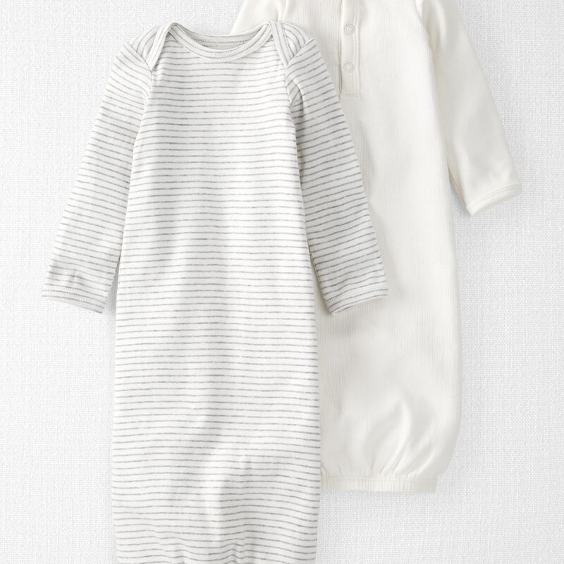2-Pack Organic Cotton Nightgowns | Carter's