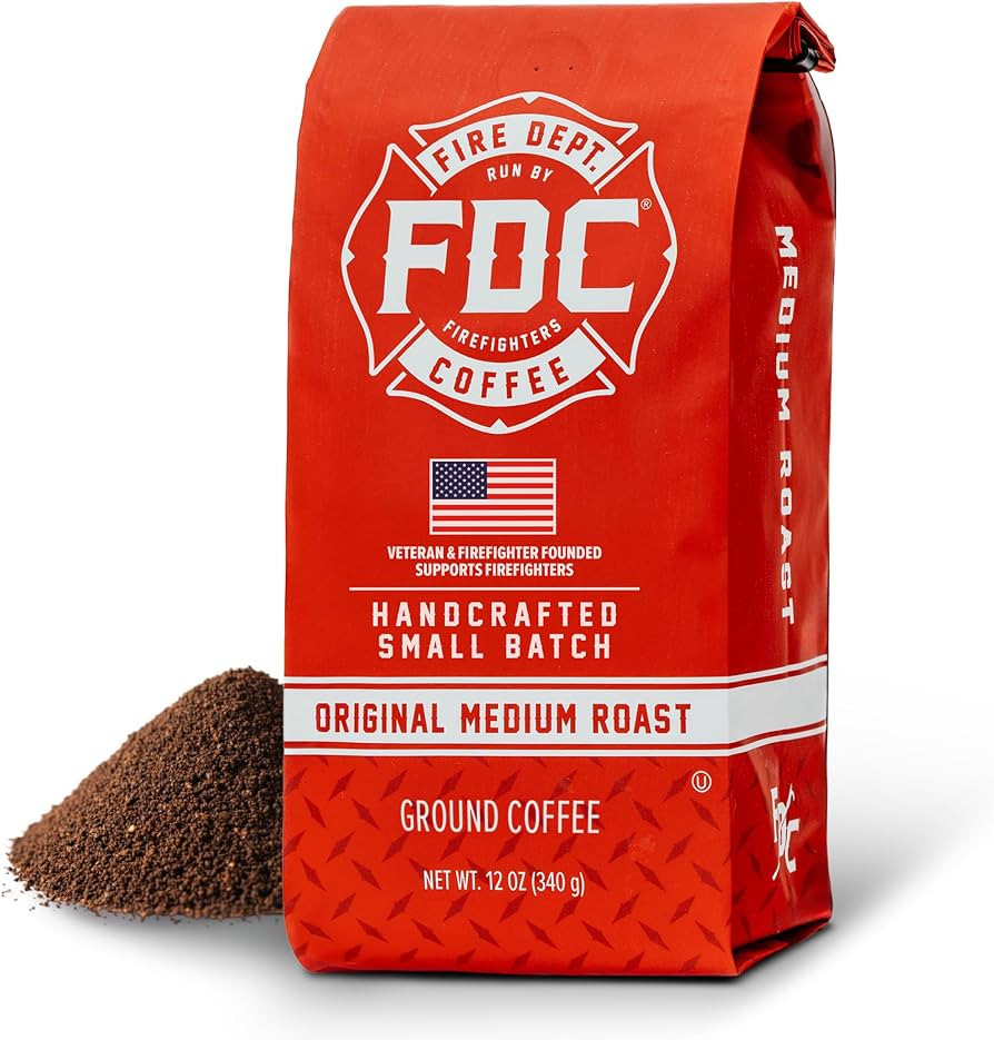 Fire Department Coffee - Gives Back to Firefighters - Balanced & Smooth Original Medium Roast Gro... | Amazon (US)