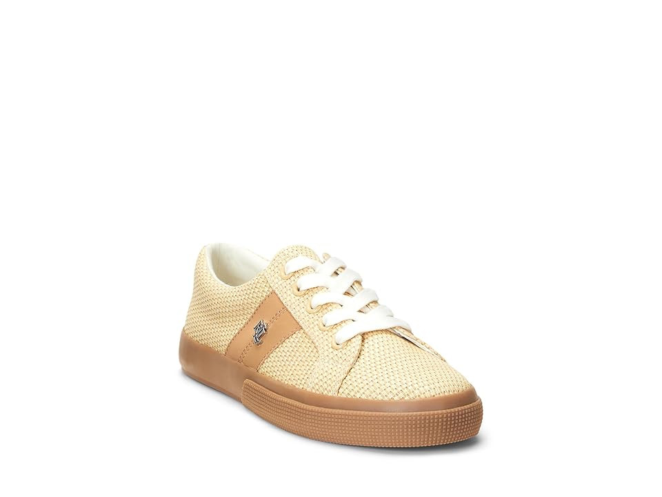 Lauren Ralph Lauren Janson Sneakers (Natural/Buff) Women's Shoes | Zappos