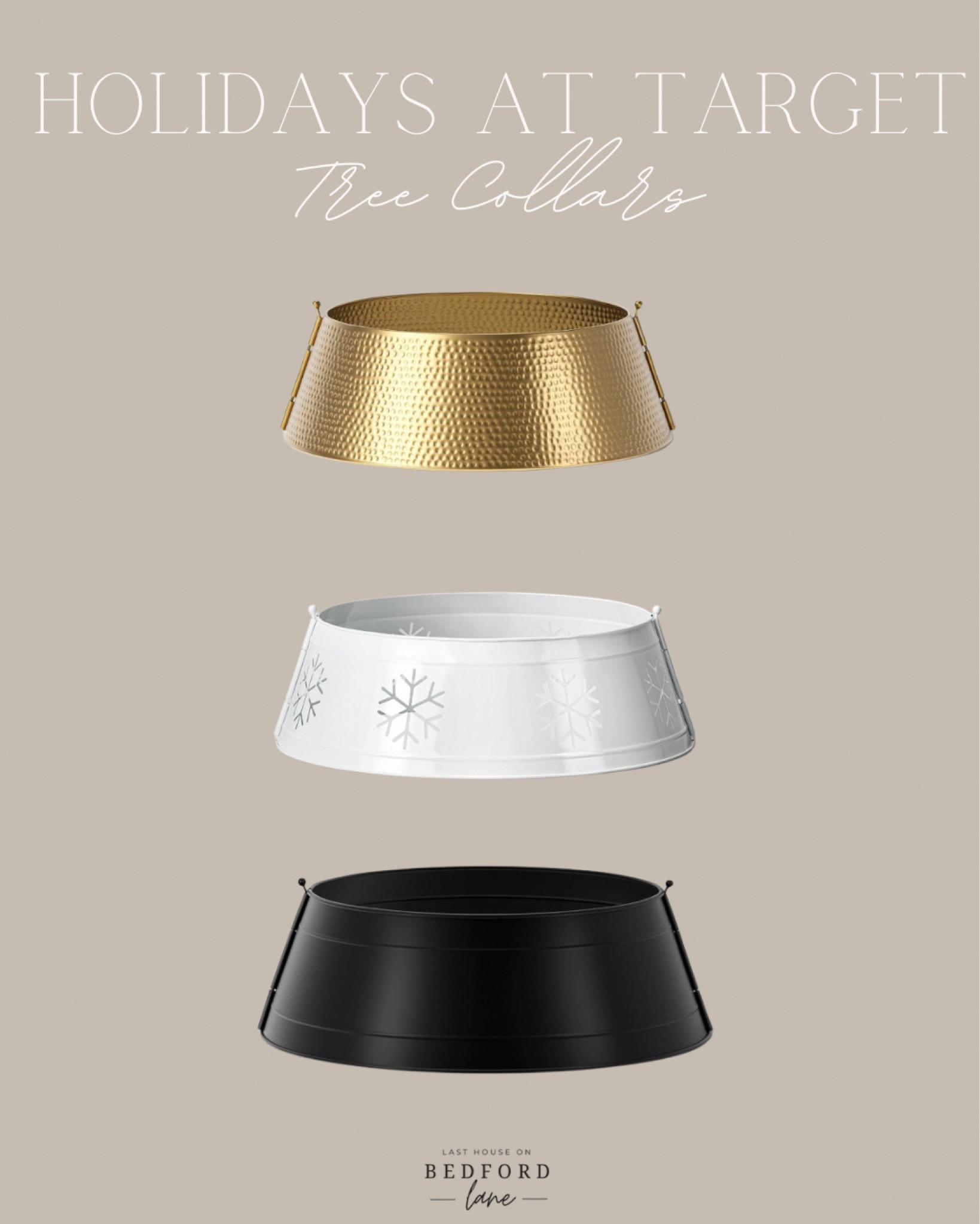 Christmas tree collars 

#LTKhome #LTKHoliday #LTKfindsunder50