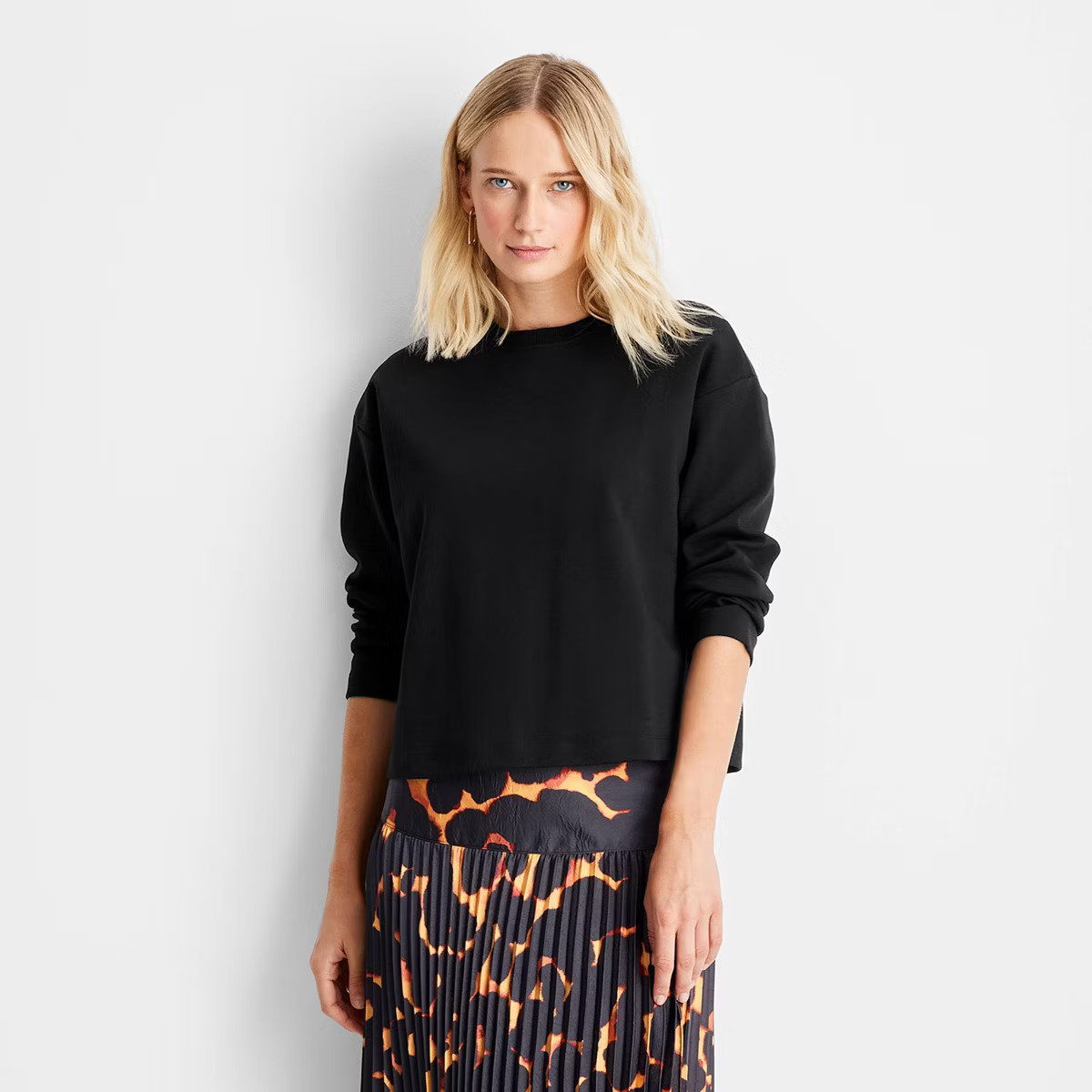 Women's Crewneck Pullover Sweatshirt - Future Collective | Target