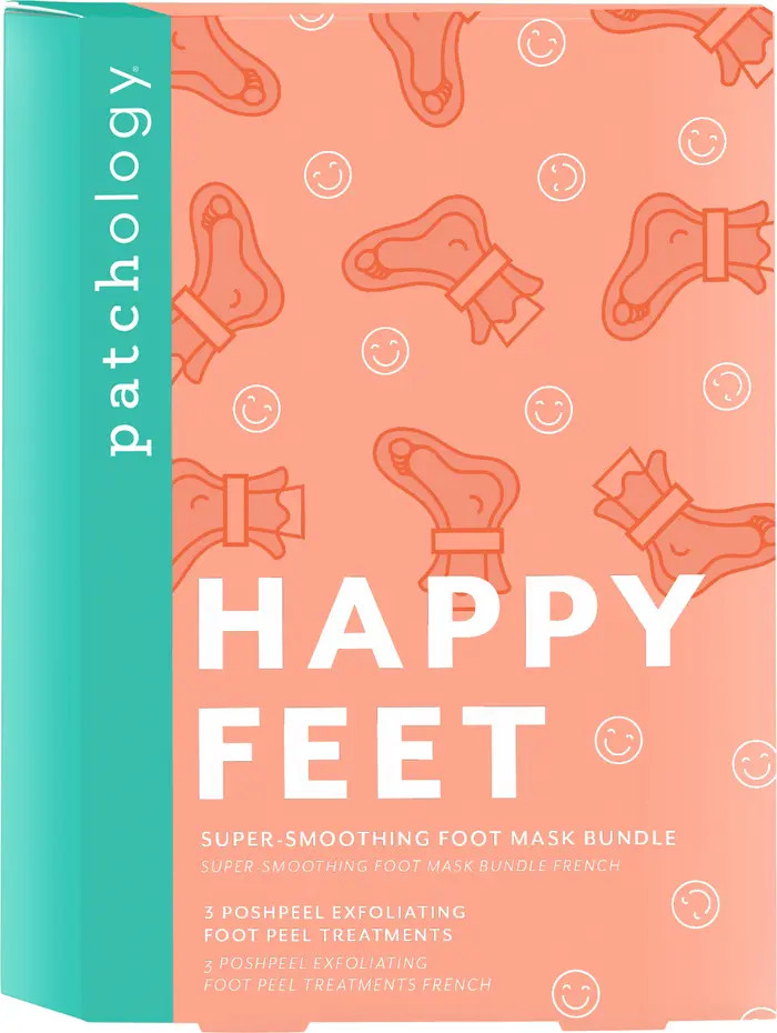Happy Feet Super Smoothing Foot Mask Set $60 Value | Nordstrom