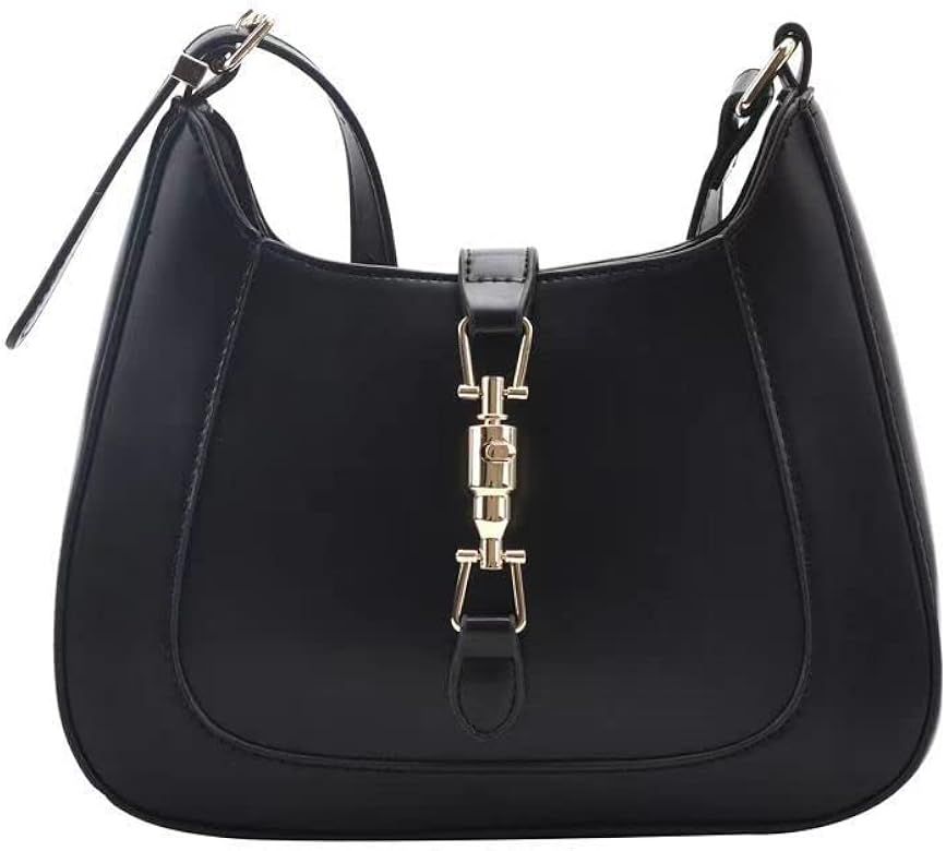 Ladies Fashion Shoulder Bags for Women Handbag Crossbody Bag Underarm PU Leather Wallet Tote | Amazon (US)