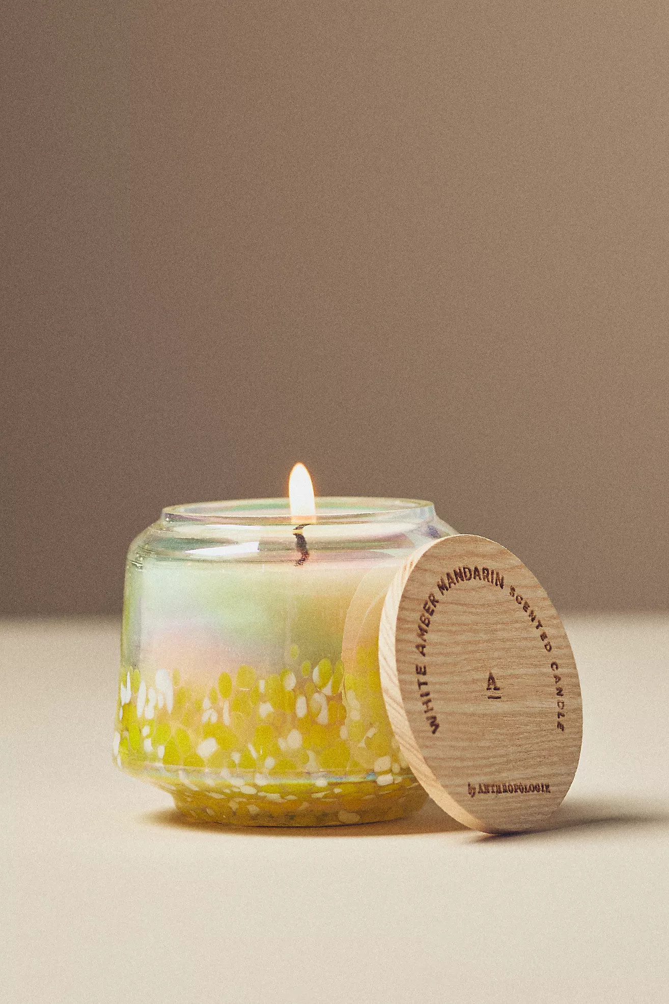 The Gather Candle by Anthropologie: White Amber Mandarin Mini Edition | Anthropologie (US)