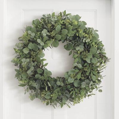 Mixed Eucalyptus Wreath | Grandin Road | Grandin Road