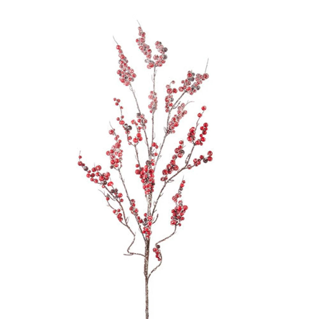 33" Snowy Berry Spay - Etsy | Etsy (US)