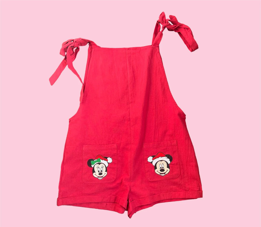 Women Mickey and Minnie Christmas Romper, Disney Women Romper, Disney Adult Romper - Etsy | Etsy (US)