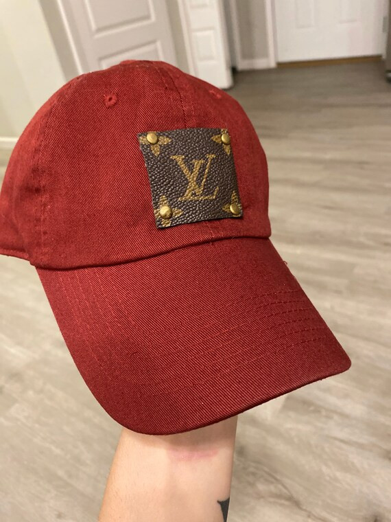 Re purposed Louis Vuitton hat! Authentic Louis Vuitton! | Etsy (US)