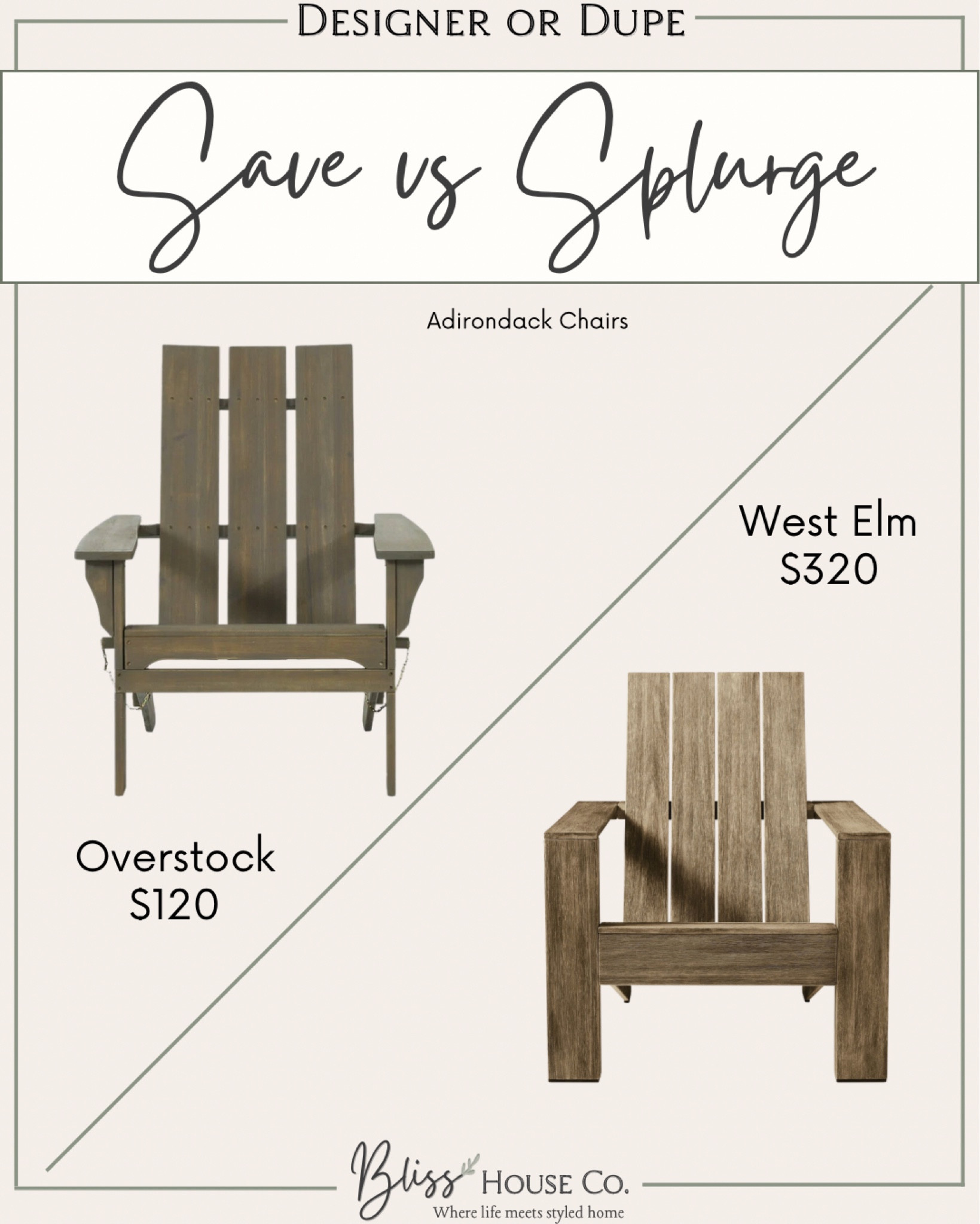 Overstock store adirondack chairs