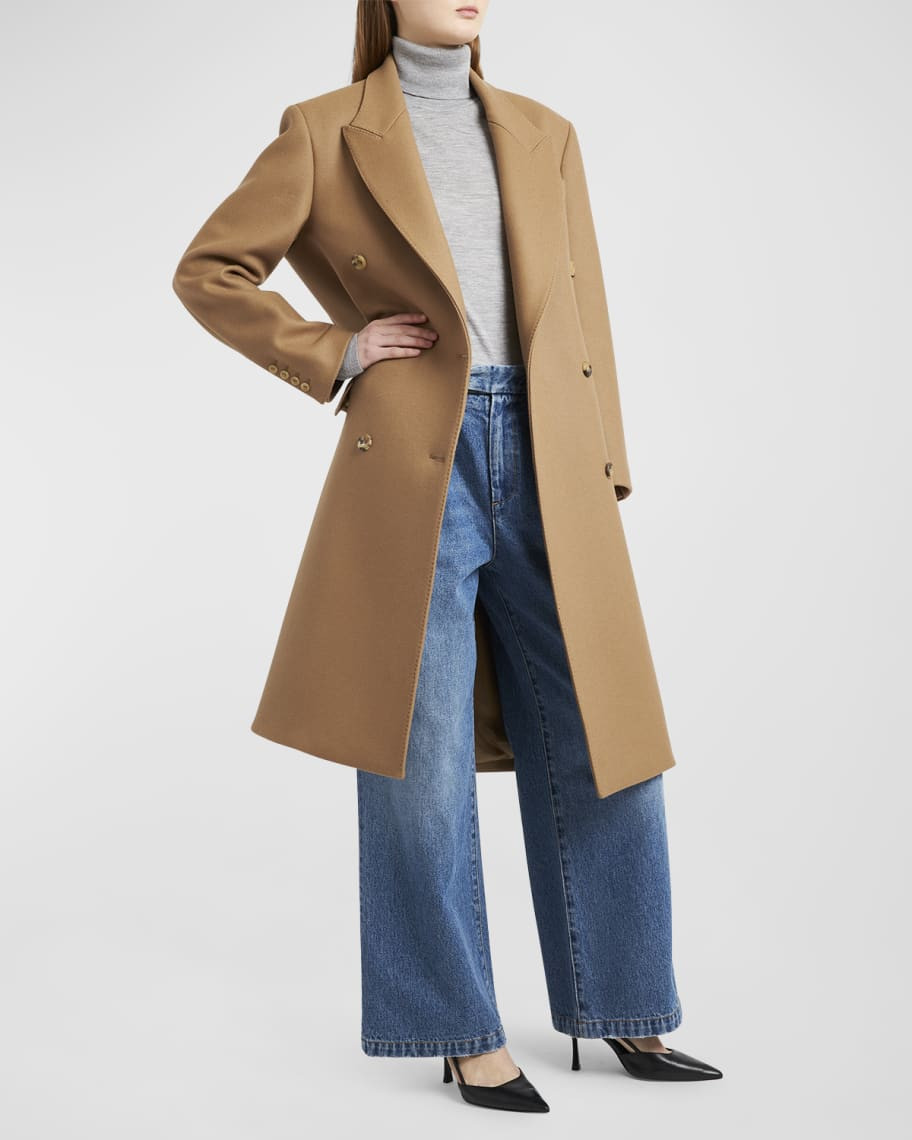 ARMARIUM Emily Long Wool-Cashmere Coat | Neiman Marcus