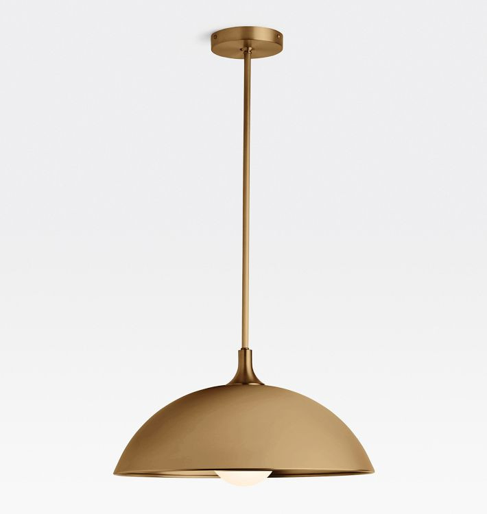 Poplar Pendant, Metal Shade | Rejuvenation