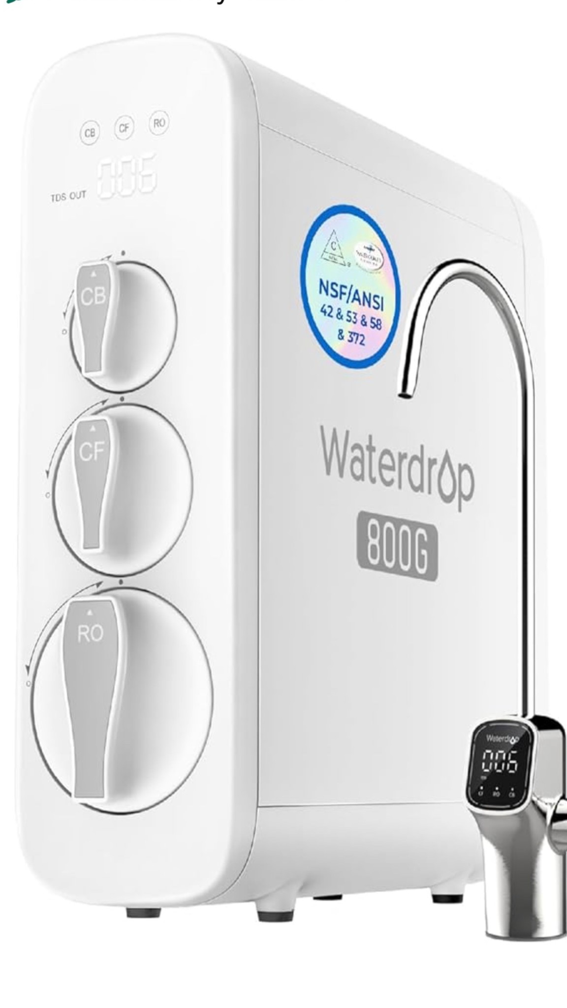 💧 Say hello to clean, great-tasting water straight from your kitchen sink! The Waterdrop G3P800 Reverse Osmosis System is a total game-changer — 800 GPD fast flow, 3:1 pure-to-drain ratio, and no bulky tank. It’s certified, sleek, and smart with an LED purifier + smart faucet. 🚰✨ Perfect for a healthier home and better-tasting coffee, tea, and cooking water!

Shop it on my LTK 💙 #Waterdrop #HomeEssentials #ROsystem #KitchenUpgrade #FilteredWater #LTKHome

#LTKU #LTKHome