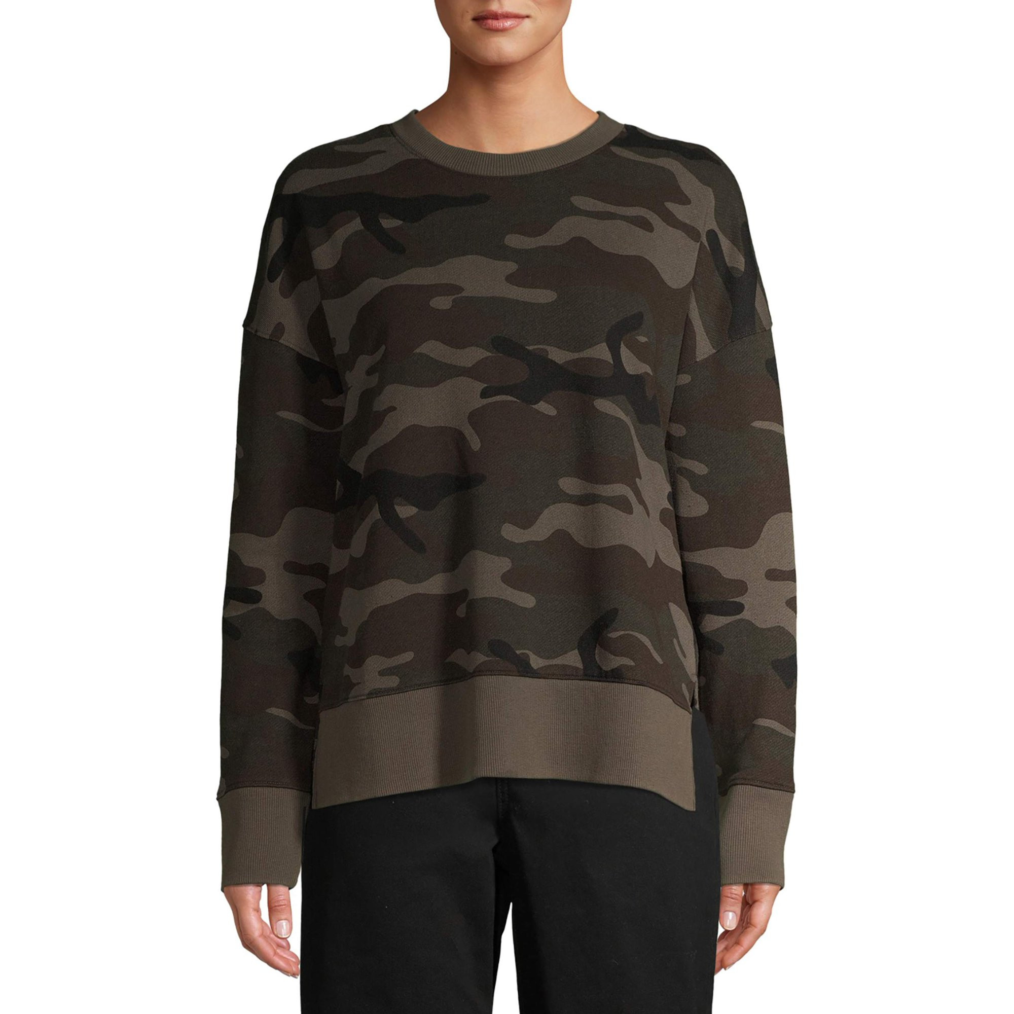 Time and Tru Women's Crewneck Sweatshirt | Walmart (US)