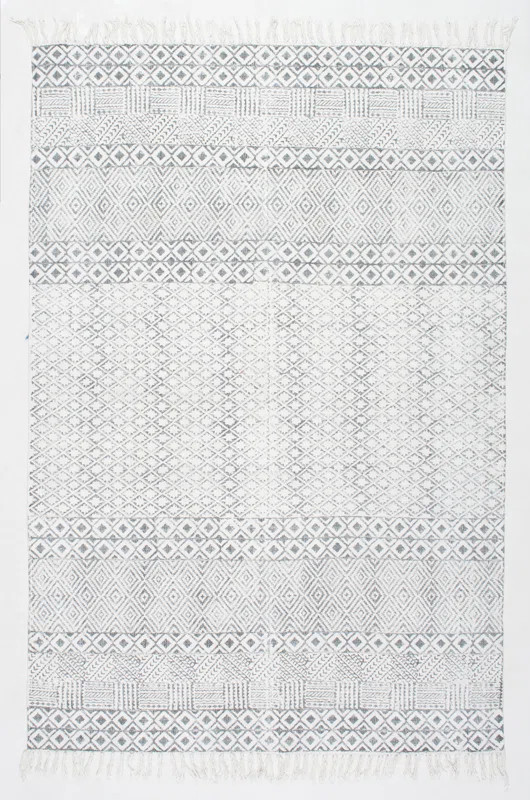 Oldtown Hand-Woven Gray Area Rug | Wayfair North America