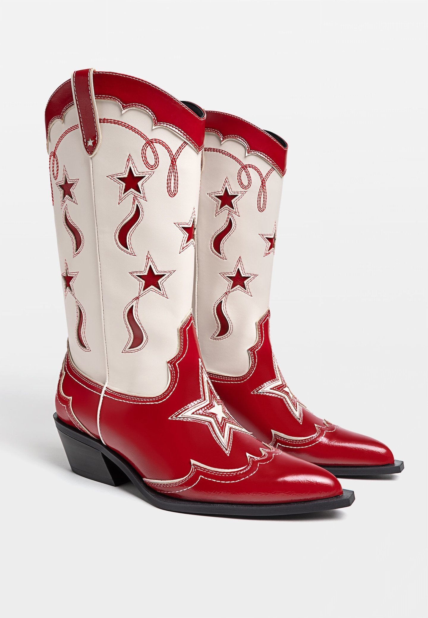 Cowboylaars met details - Mode voor dames | Stradivarius Netherlands | Stradivarius (NL)