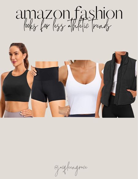 Amazon fashion looks for less athletic style trends. Budget friendly finds. Coastal California. California Casual. French Country Modern, Boho Glam, Parisian Chic, Amazon Decor, Amazon Home, Modern Home Favorites, Anthropologie Glam Chic

#LTKstyletip #LTKFind #LTKfit