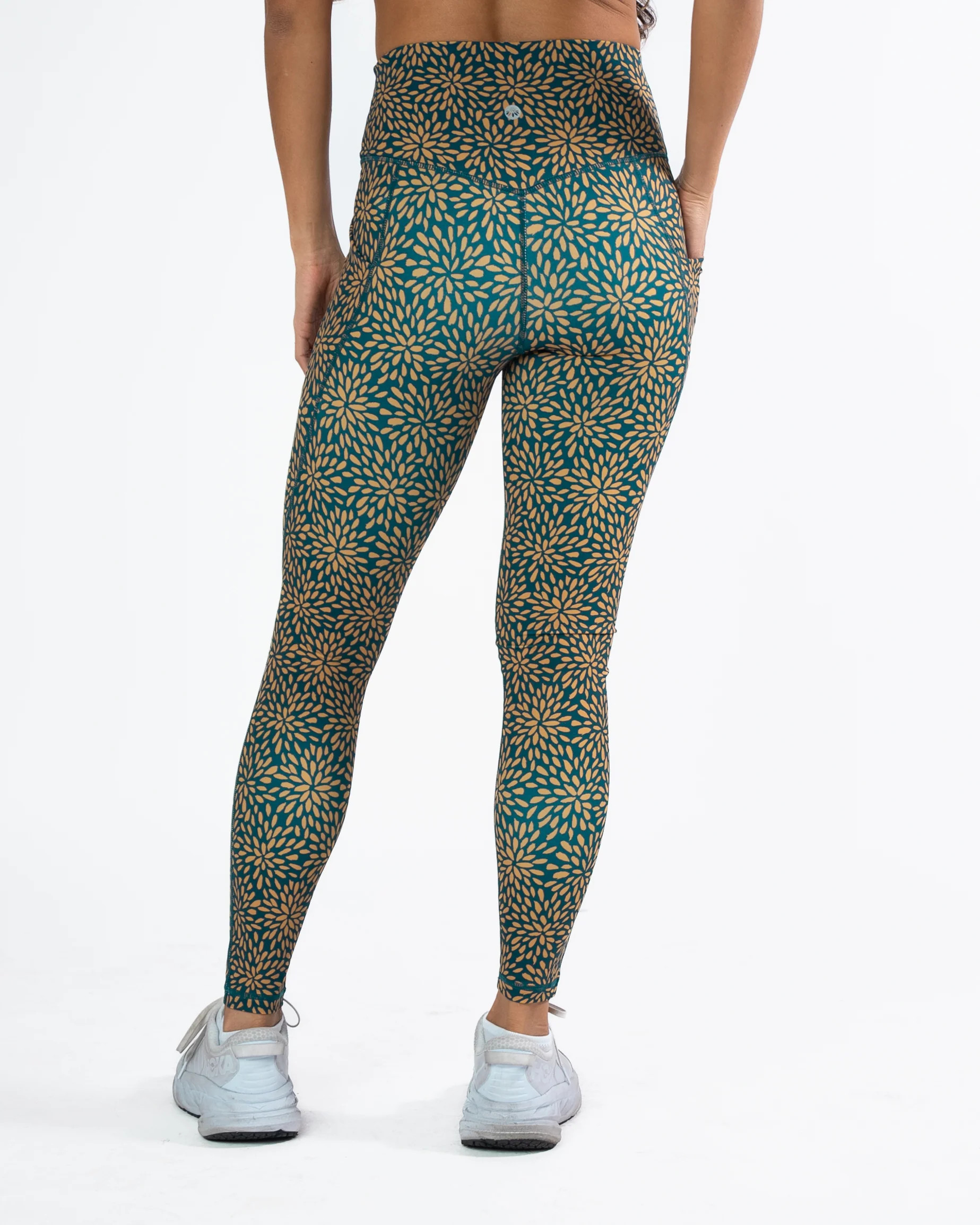 Lux Pace Leggings - Pacific Sunburst | Senita Athletics