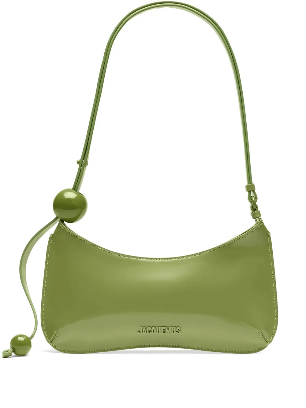 Jacquemus Le Bisou Perle Shoulder Bag | Green | FARFETCH | Farfetch Global