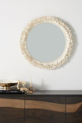 Fringed Mirror | Anthropologie (US)