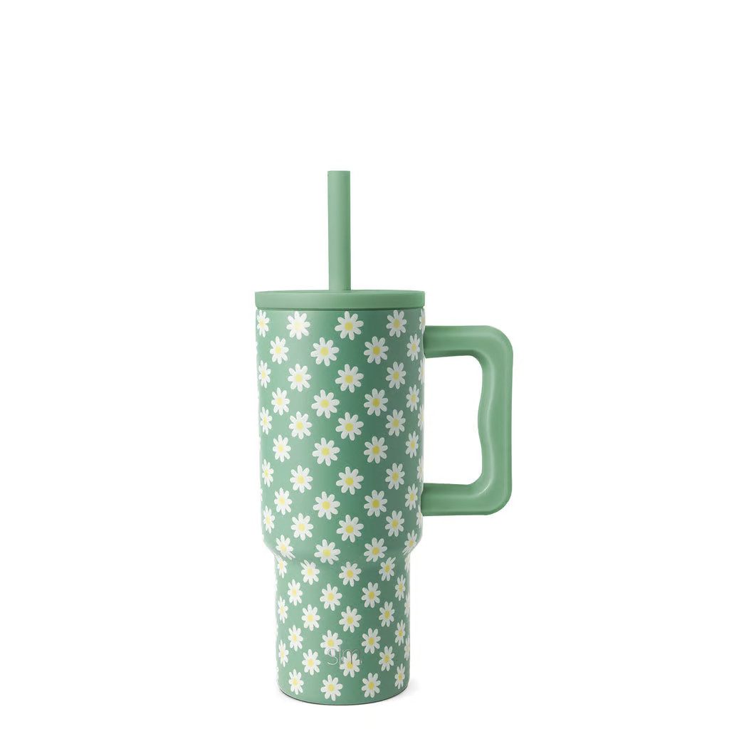 Trek Kids Tumbler with Silicone Straw Lid | Simple Modern