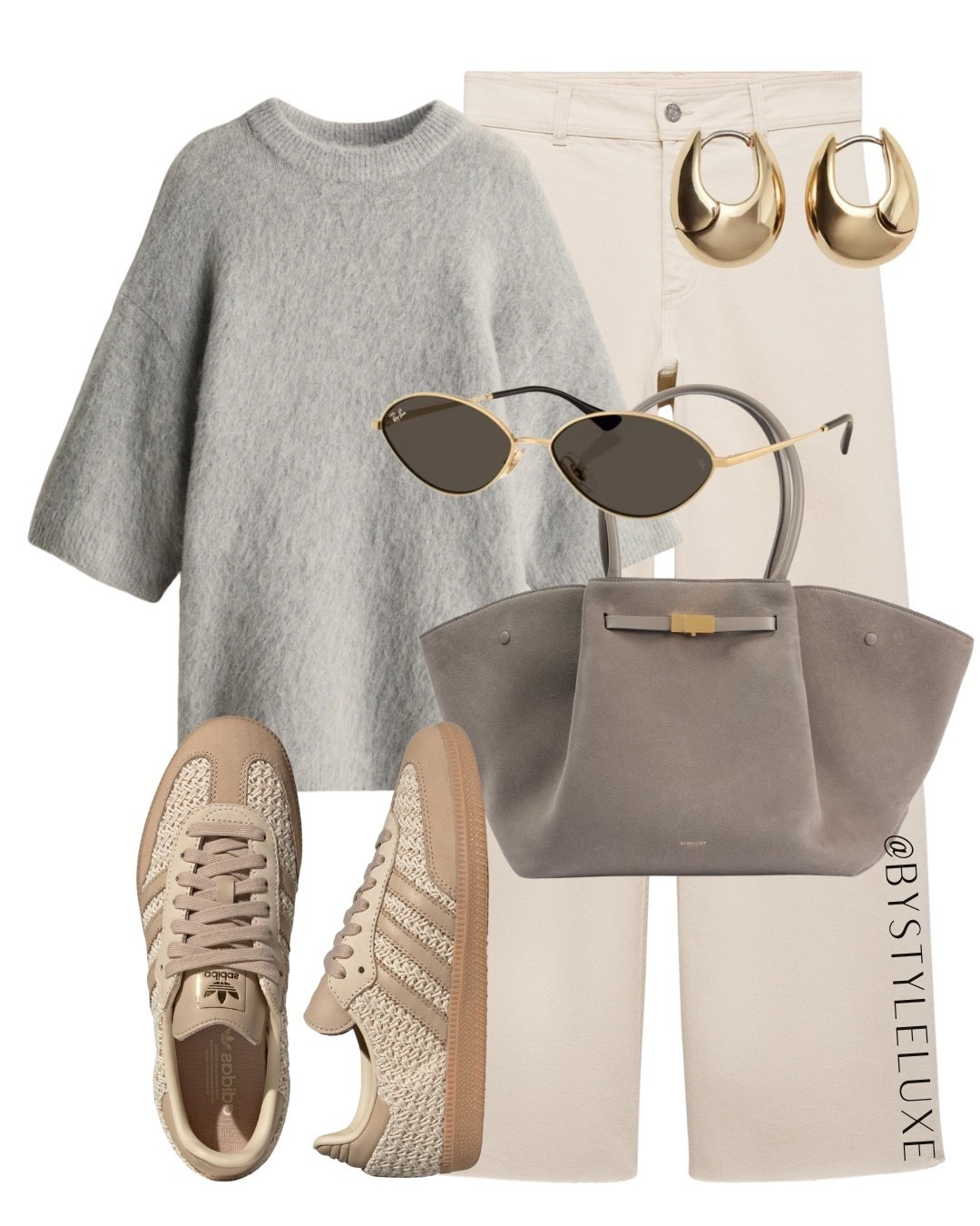 KNITWEAR - love this oversized mohair short sleeve top styled with off-white jeans. You can get 15% off the top online now. 

#knitwear #adidassamba #jeans 

#LTKshoes #LTKstyletip #LTKuk