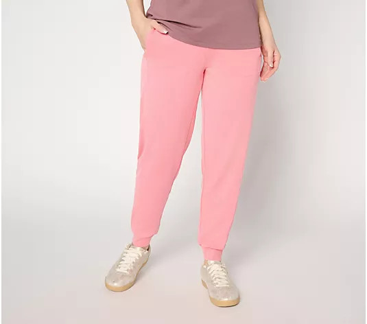 Make Your Selection: AnyBody Regular Beach Wash Jogger Ankle Pants | QVC