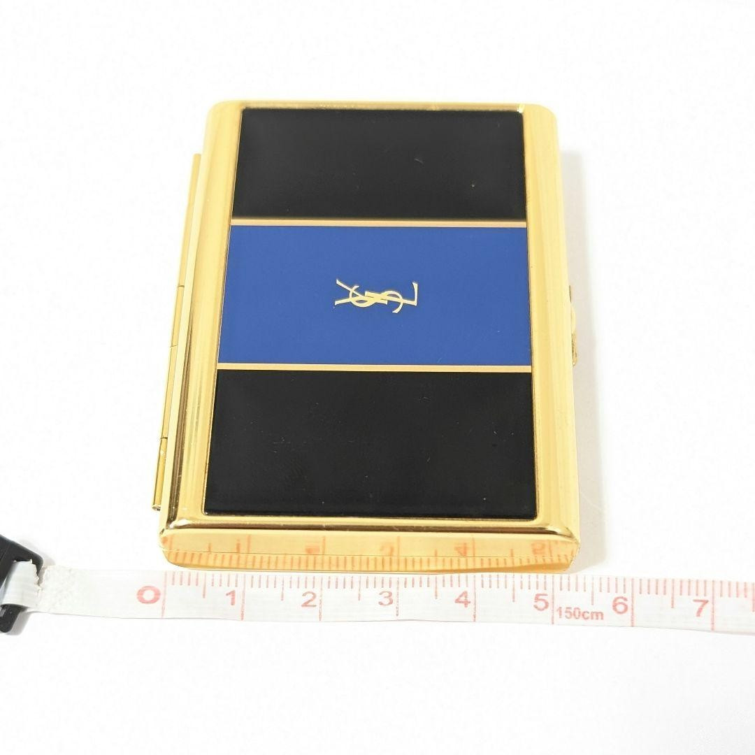 YVES SAINT LAURENT YSL Logo Vintage Cigarette Cigar Holder Card Case Blue used | eBay US
