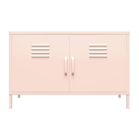 RealRooms Shadwick 2 Door Metal Locker Accent Cabinet | Target