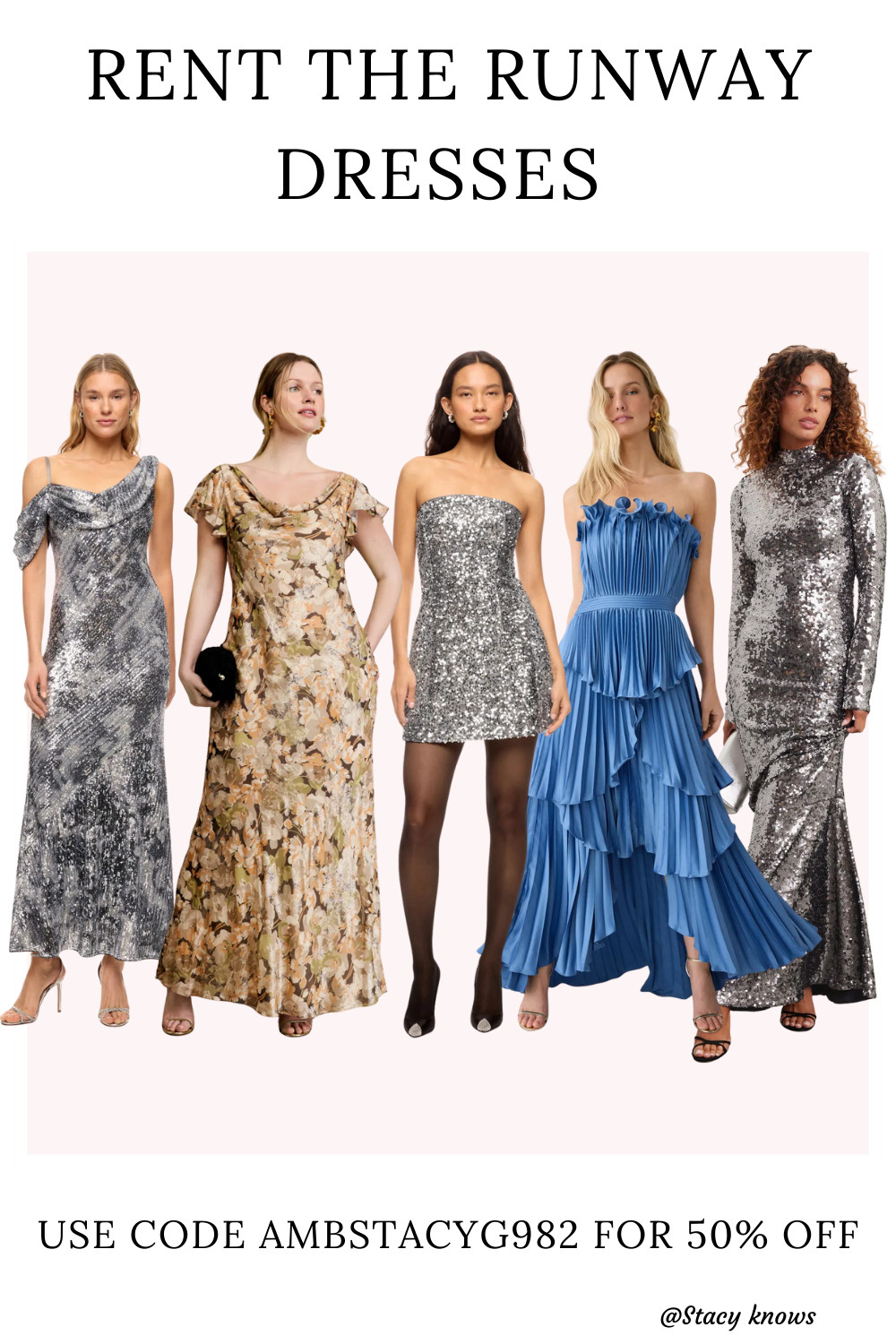Ready for a closet refresh without the commitment?  I am obsessed with these Rent the Runway picks for everything from wedding guest looks to everyday chic.
Use my code AMBSTACYG982 at checkout for 50% OFF! Click the link to shop or rent my favorites. 

 #LTKootd #LTKSeasonal #LTKSaleAlert