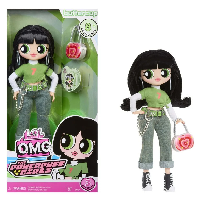 L.O.L. Surprise! OMG The Powerpuff Girls Doll - Buttercup | Walmart (US)