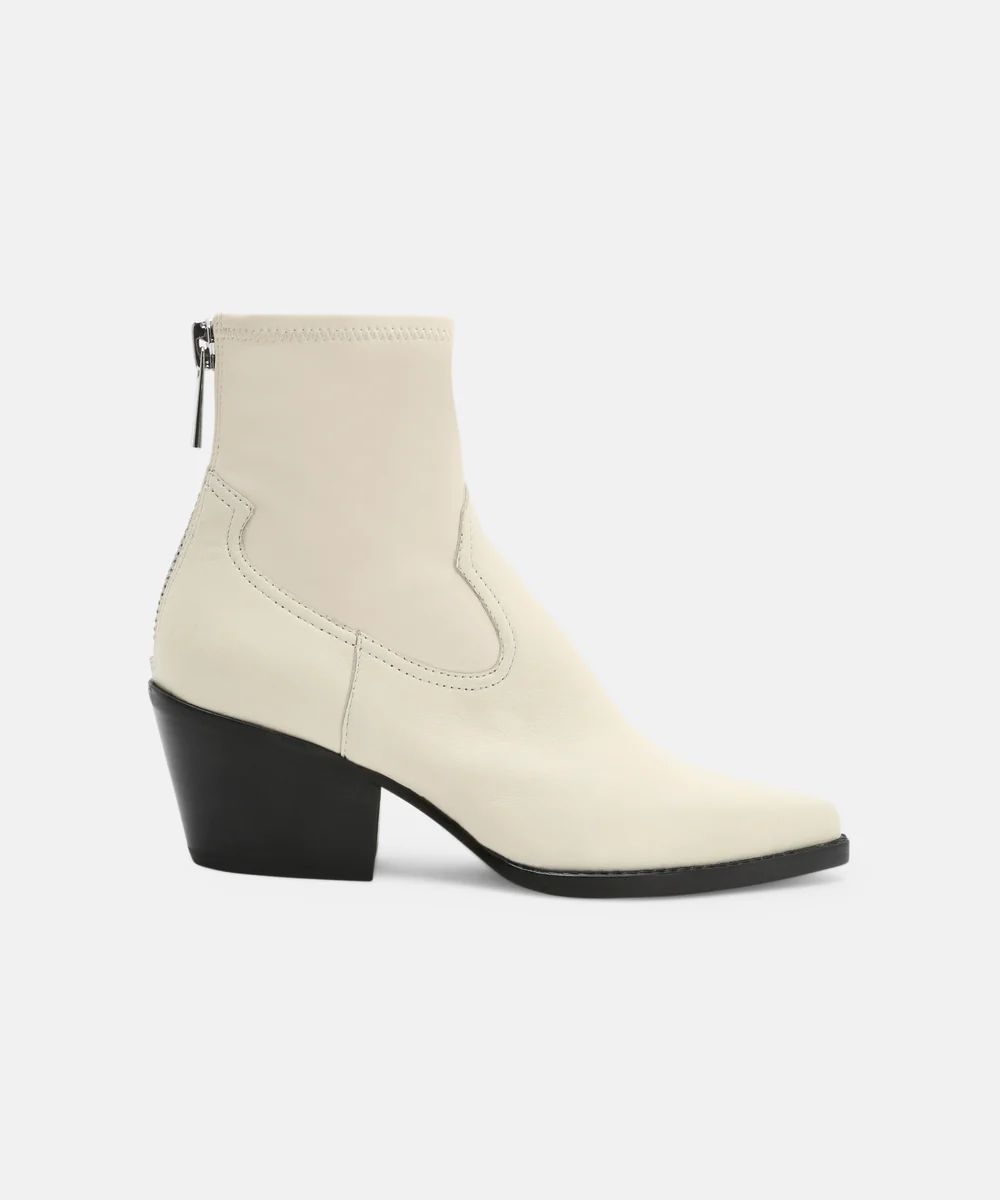 SHANTA BOOTIES IN OFF WHITE | DolceVita.com