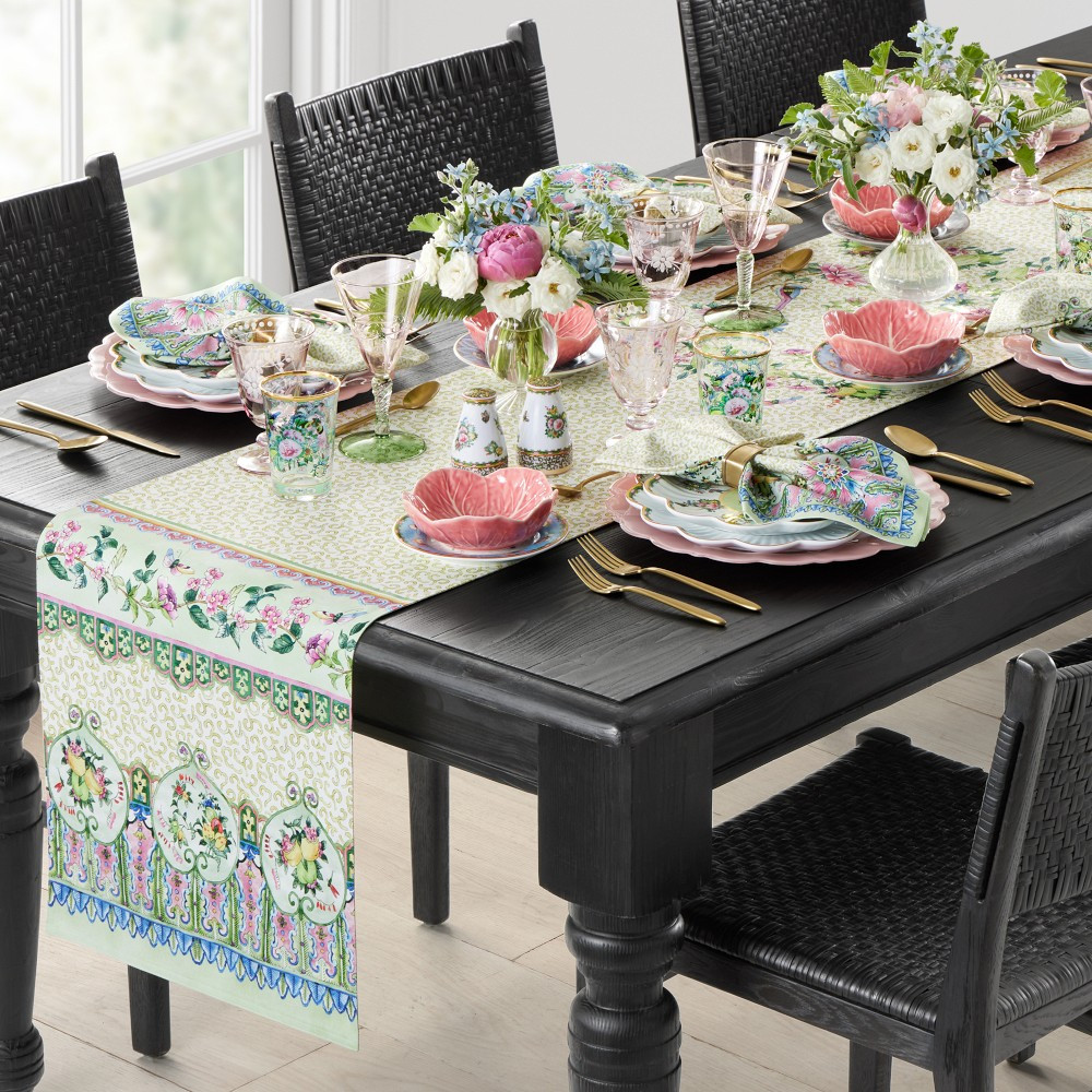 Famille Rose Table Runner | Williams-Sonoma
