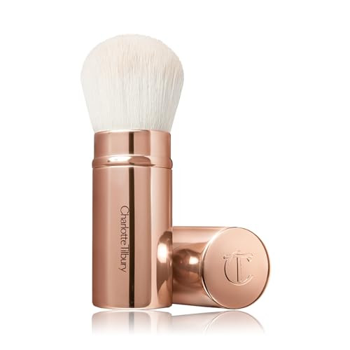 Charlotte Tilbury The Air-Brush Bronzing Brush - Kabuki-Style Retractable for Seamless, Airbrushed, Sun-Kissed Finish - Designed for Airbrush Bronzer | Amazon (US)