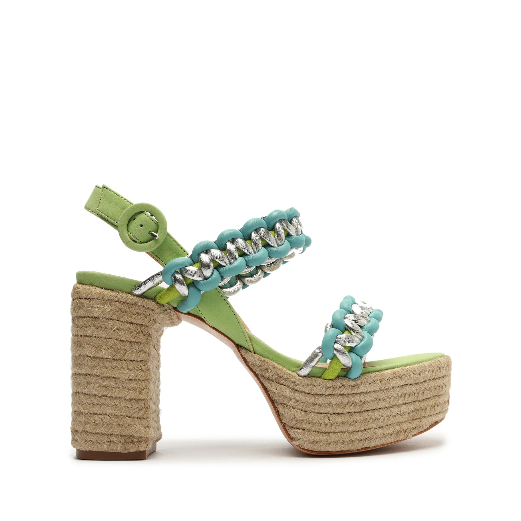 Juliet Plataform Suede & Leather Sandal | Schutz Shoes (US)