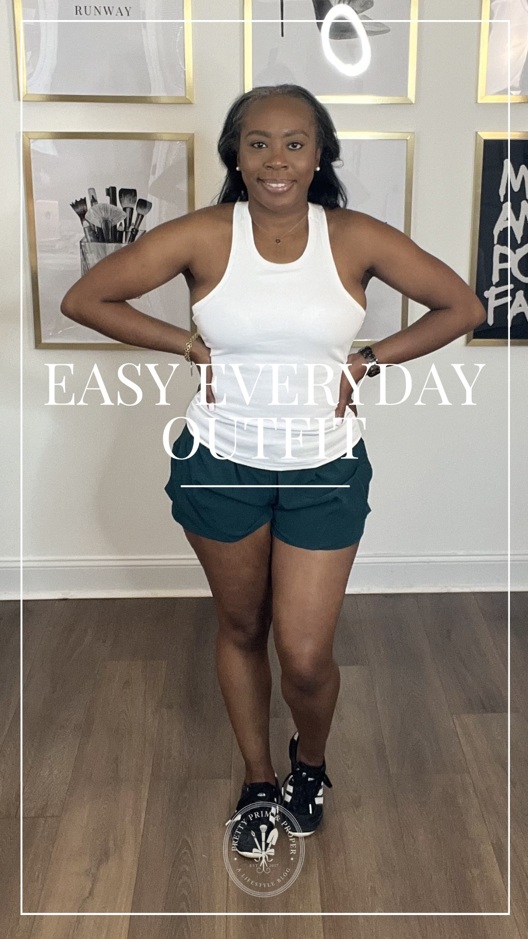 An easy everyday look 🤍
Lightweight, comfortable, and perfect for casual days when you still want to feel put together.

Top runs TTS. I’m wearing a M
Shorts run slightly large. I went down to a S.

#LTKSeasonal #LTKOver40