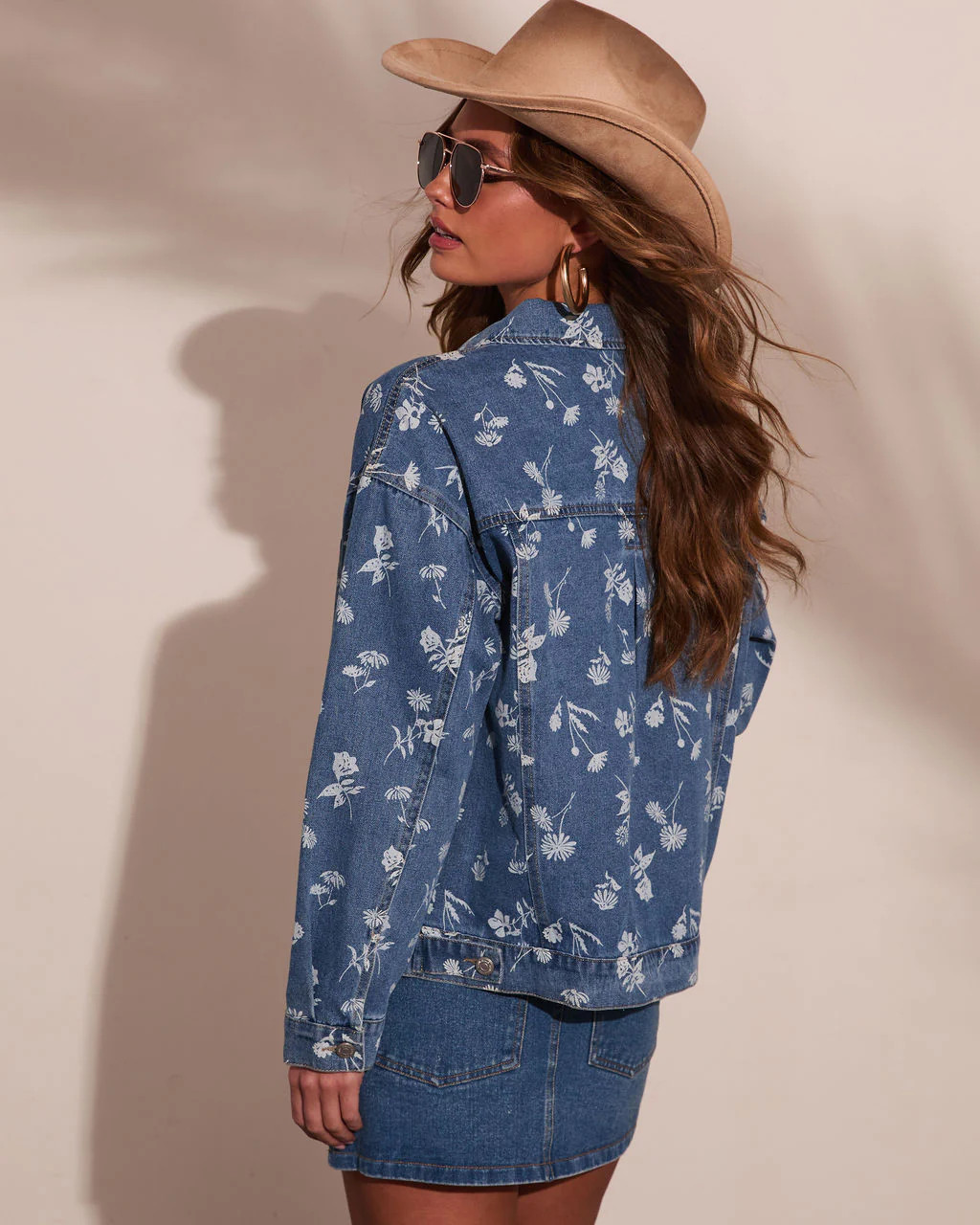 Wildflower Wrangler Floral Denim Jacket | VICI