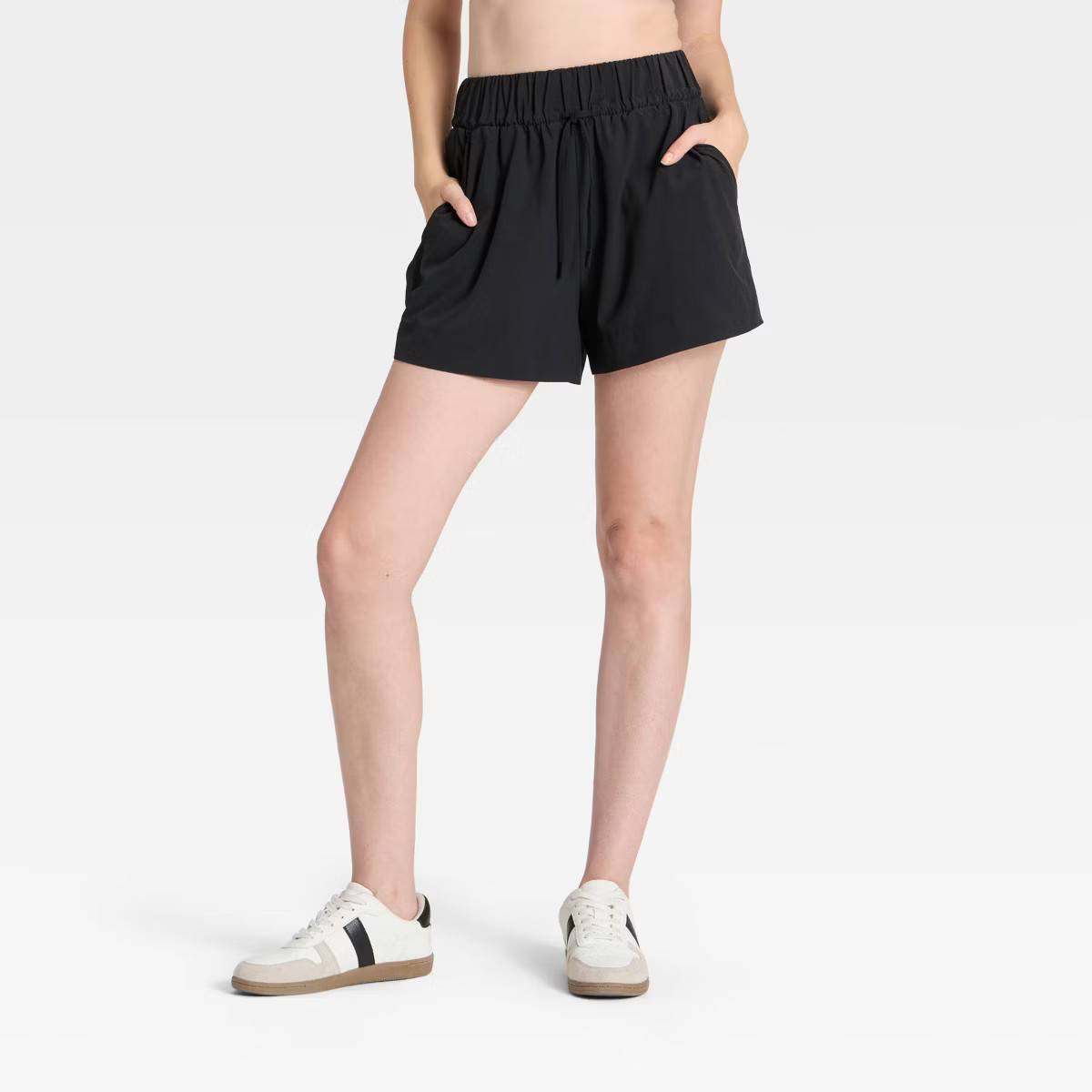 Women's Active Light High-Rise Wide Leg Shorts 3.5" - All In Motion™ | Target