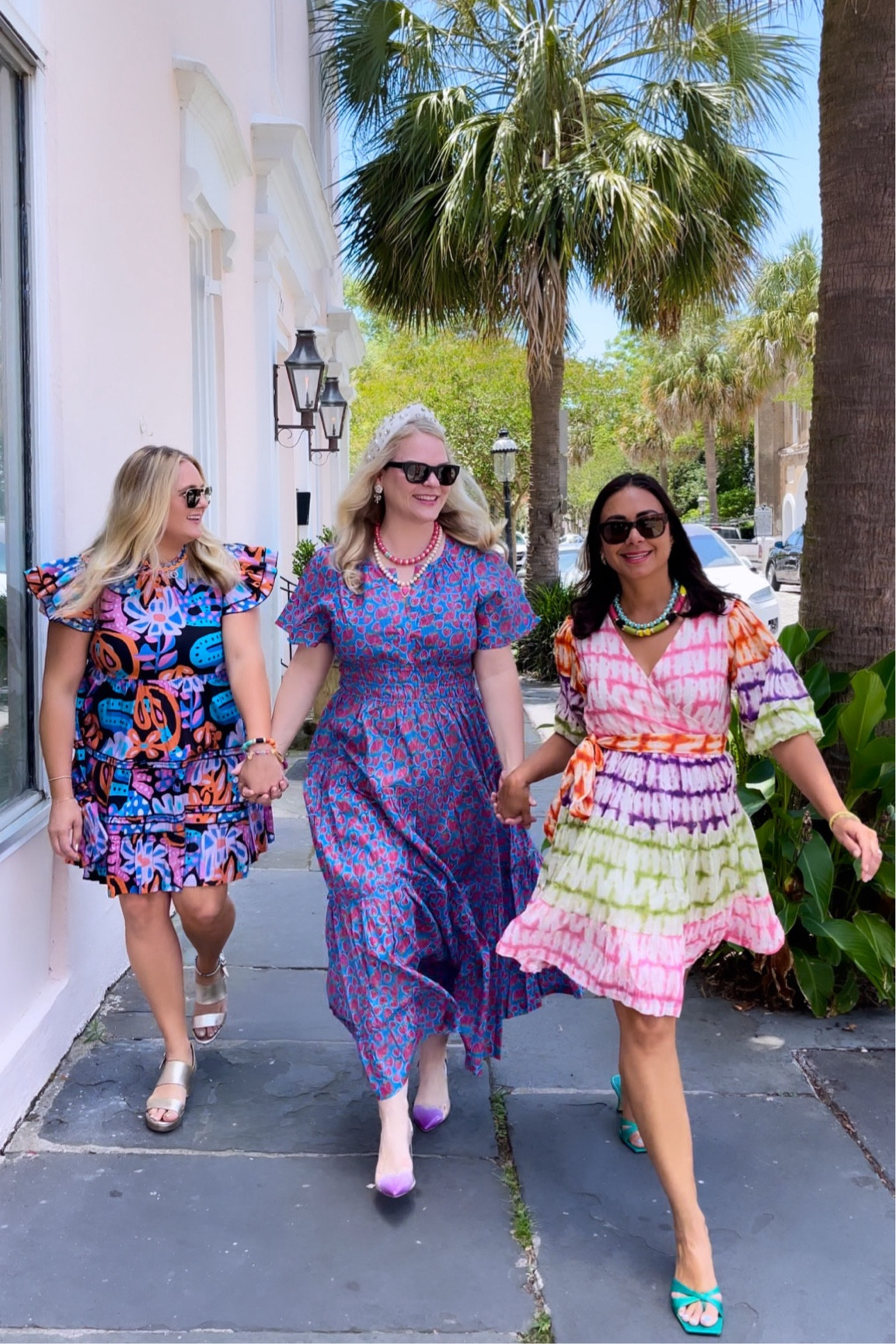 New to me brand: Briton Court
Whimsical brightly colored patterns make these dresses perfect for Warner weather. Hit that 🔔 so that you never miss a post. 

Date night outfit summer dresses