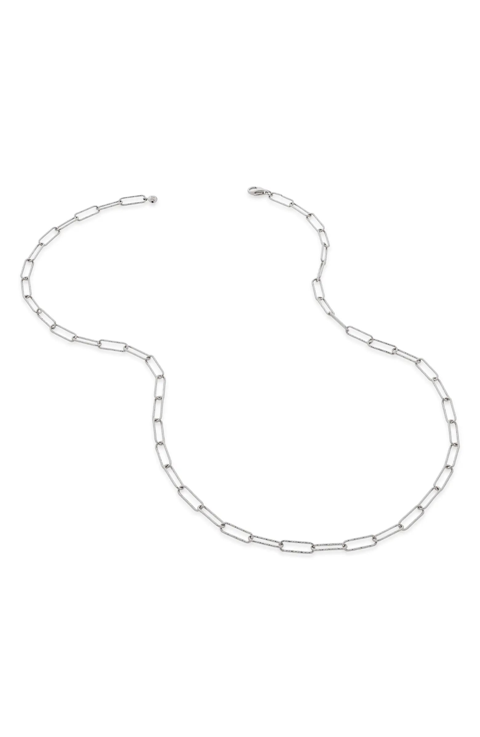 Alta Textured Chain Link Necklace | Nordstrom