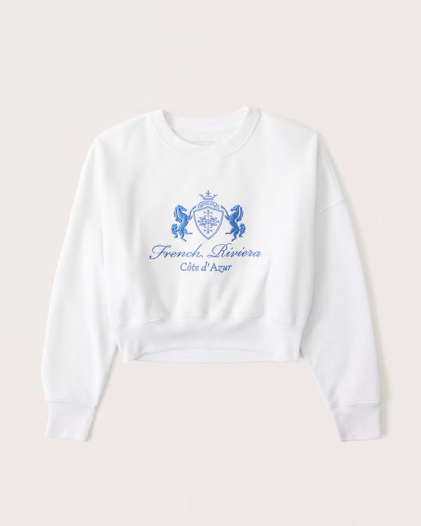 Women's Vintage Wedge Graphic Sweatshirt | Women's Clearance | Abercrombie.com | Abercrombie & Fitch (US)