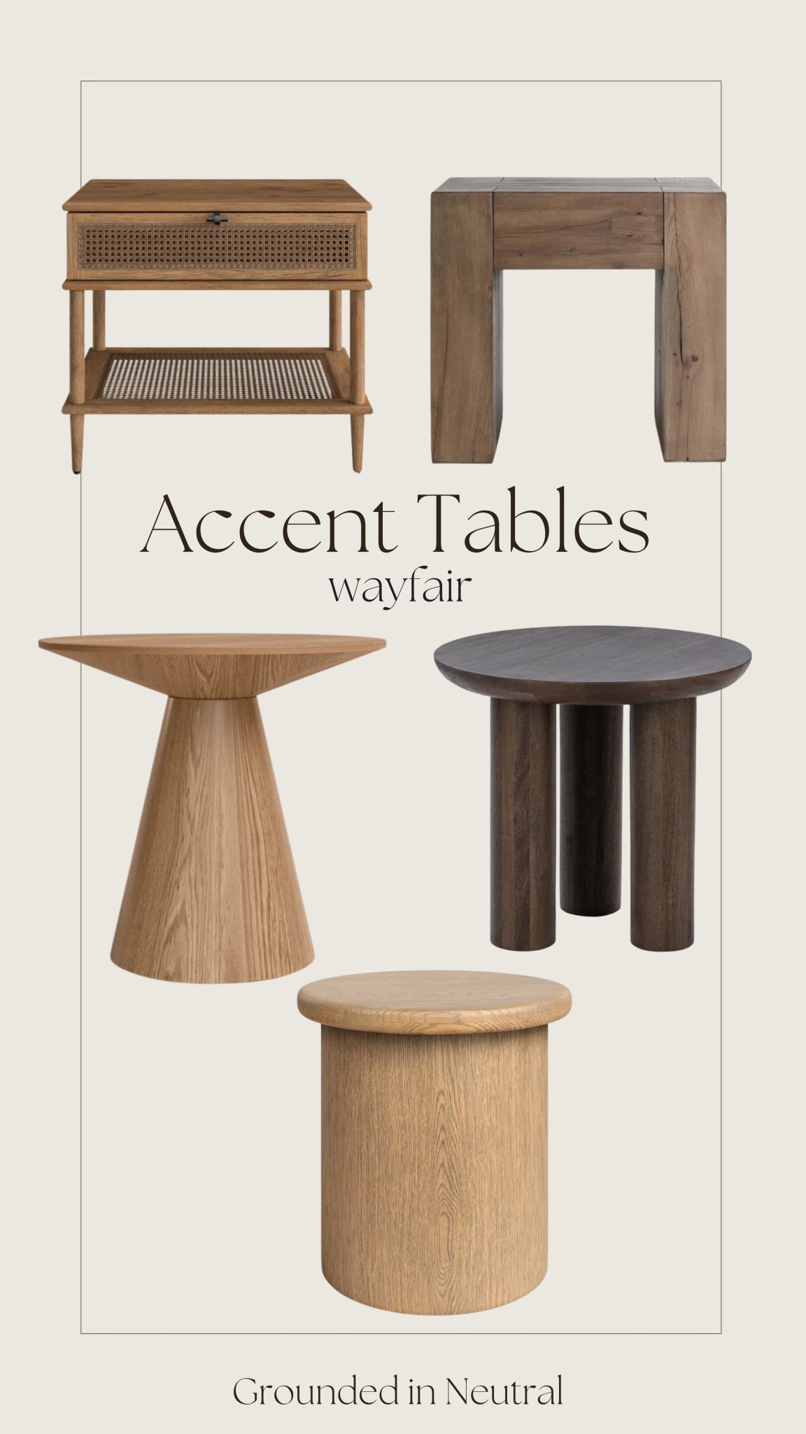 Accent tables from Wayfair 🤎

#LTKHome #LTKSaleAlert