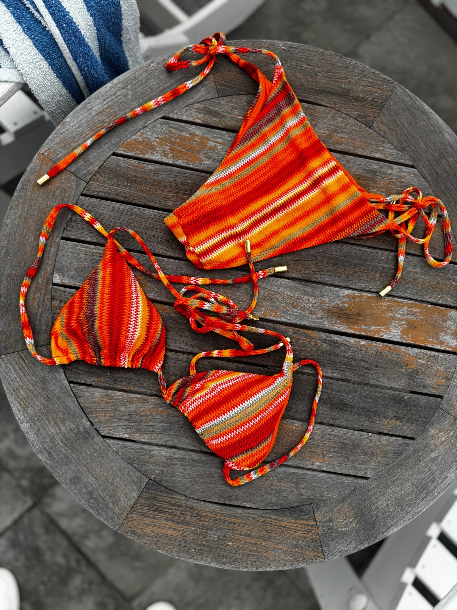 Love this style and pattern! New buy! Wearing a size small in both  

#LTKSeasonal #LTKTravel #LTKSwim