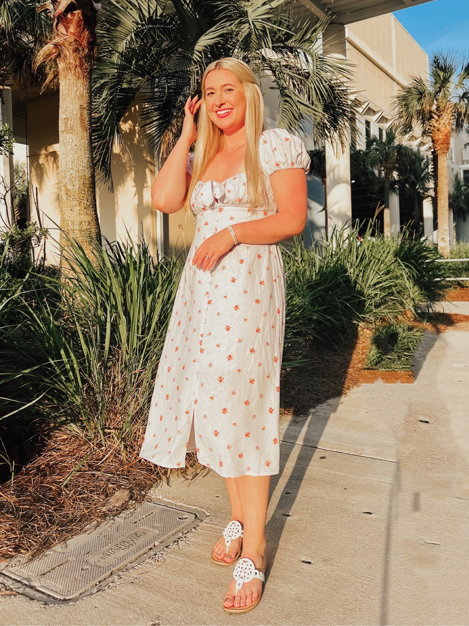 My exact dress is sold out 💔, but I linked two that are different colors + some similar styles too 😚

Loved this cotton dress though, it had lots of stretch and the material is so gentle. TTS for sure! 

Perfect for vacations, end of summer  weddings, or even back to school for my teachers!

#LTKBacktoSchool #LTKtravel #LTKwedding