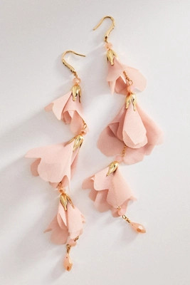 By Anthropologie Cascading Floral Drop Earrings | Anthropologie (US)