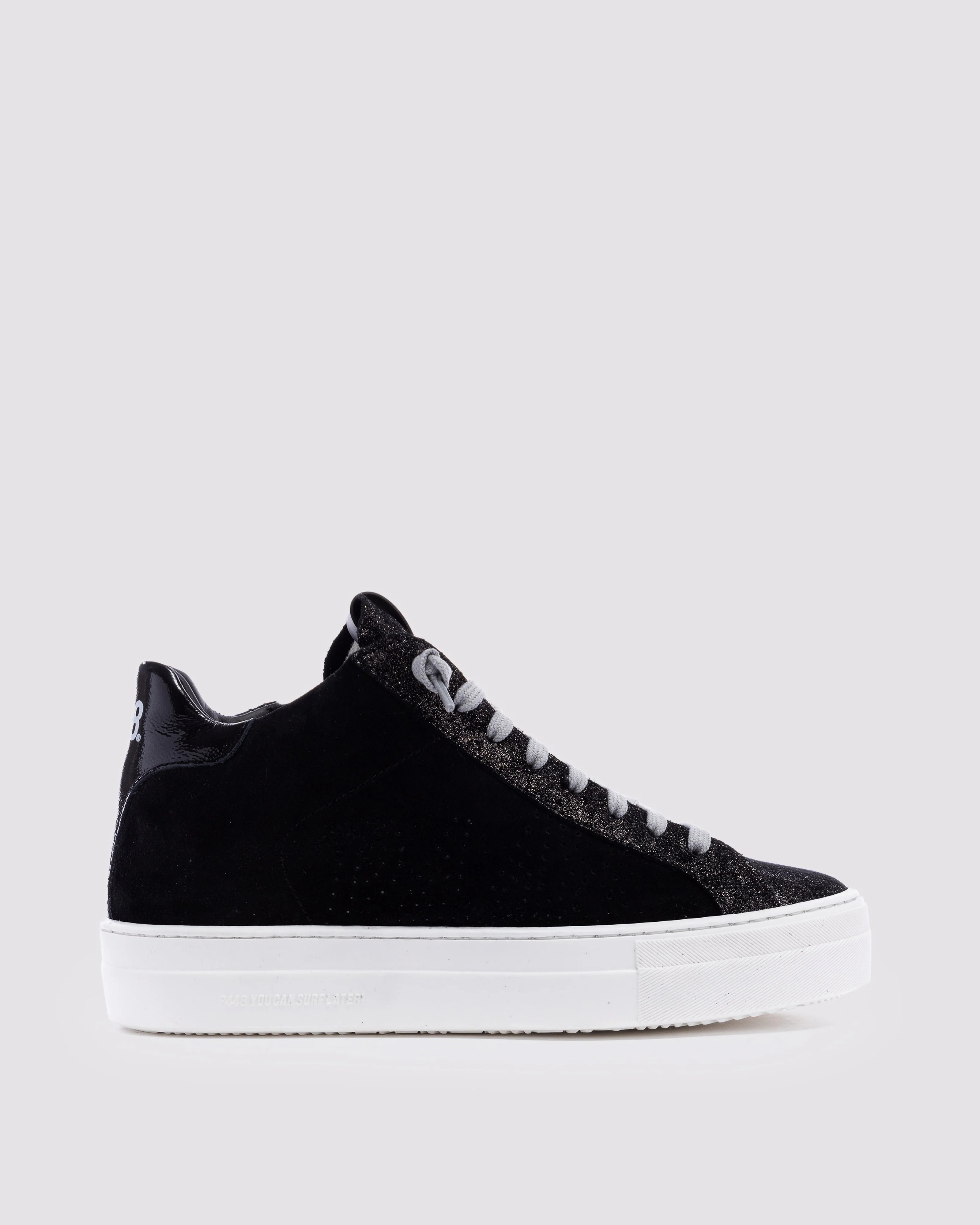 Thea Mid Black/Dave Sneaker | P448