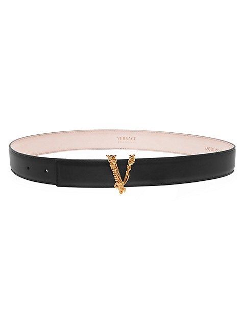 Virtus Leather Belt | Saks Fifth Avenue
