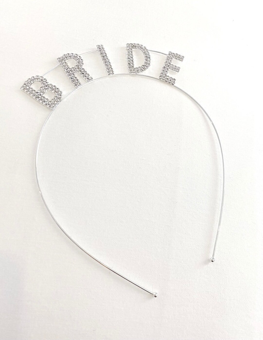 Rhinestone Bride Headband Bridal Shower Bachelorette Party - Etsy | Etsy (US)